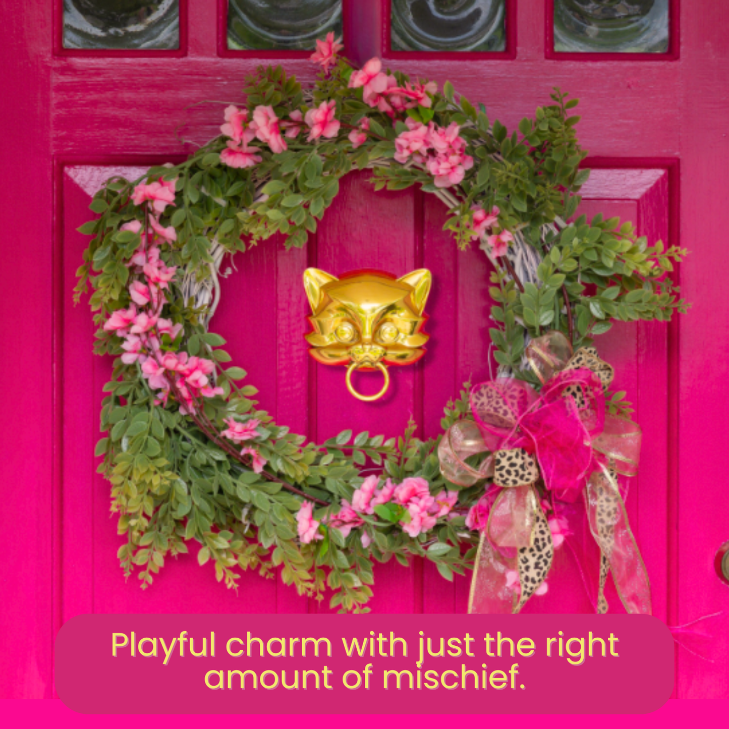 Essential Set — Interchangeable Solid Brass Door Knocker